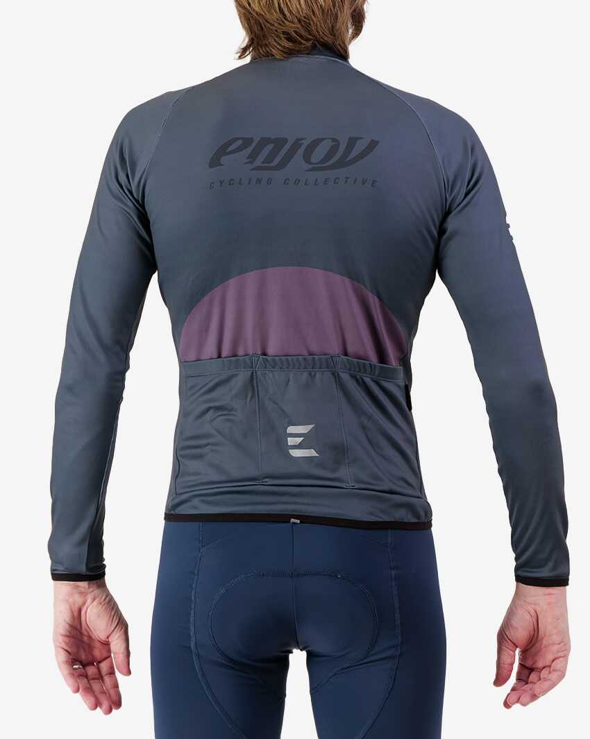ウェア  Men's Training Thermal LS Jersey Men's LS Cycling Jersey | Thermal | Training | Slate | Enjoy.cc