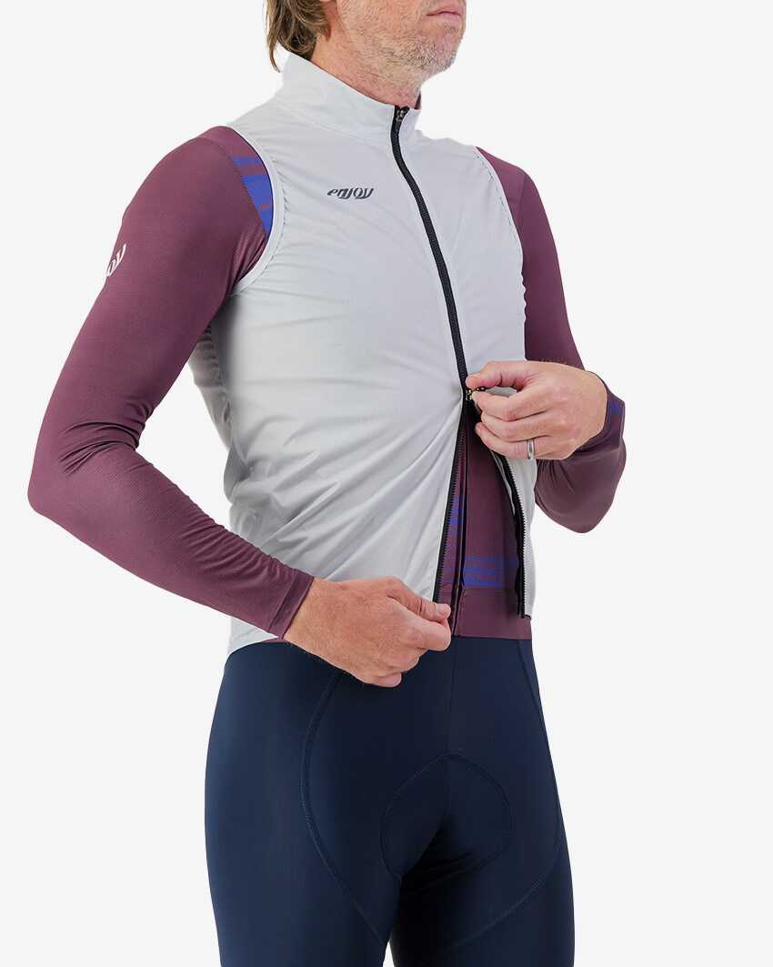 Men's Cycling Gilet | Scruncher | Waterproof | Arctic | Enjoy.cc