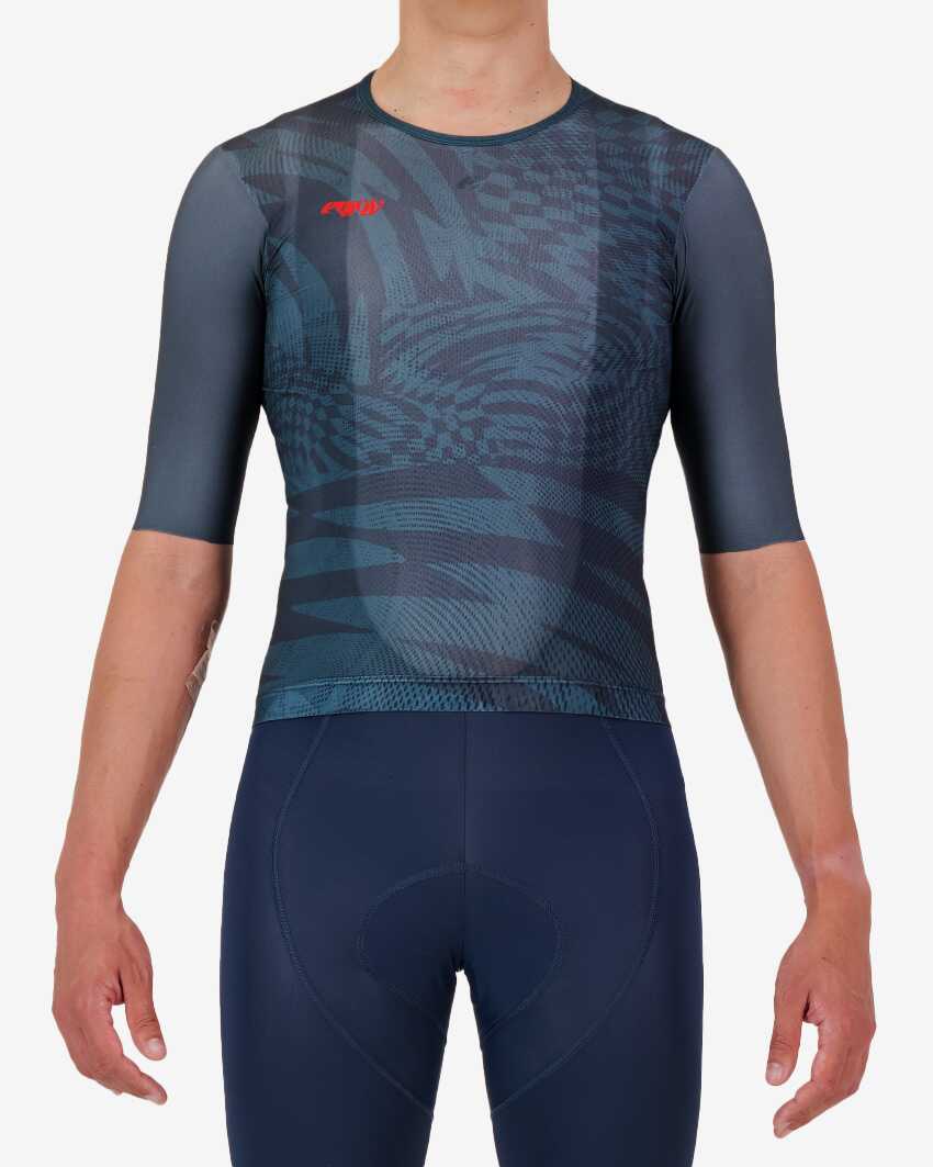 Mens-Zipless-Cycle-Jersey-ProXision-Warp-Boulder-Front